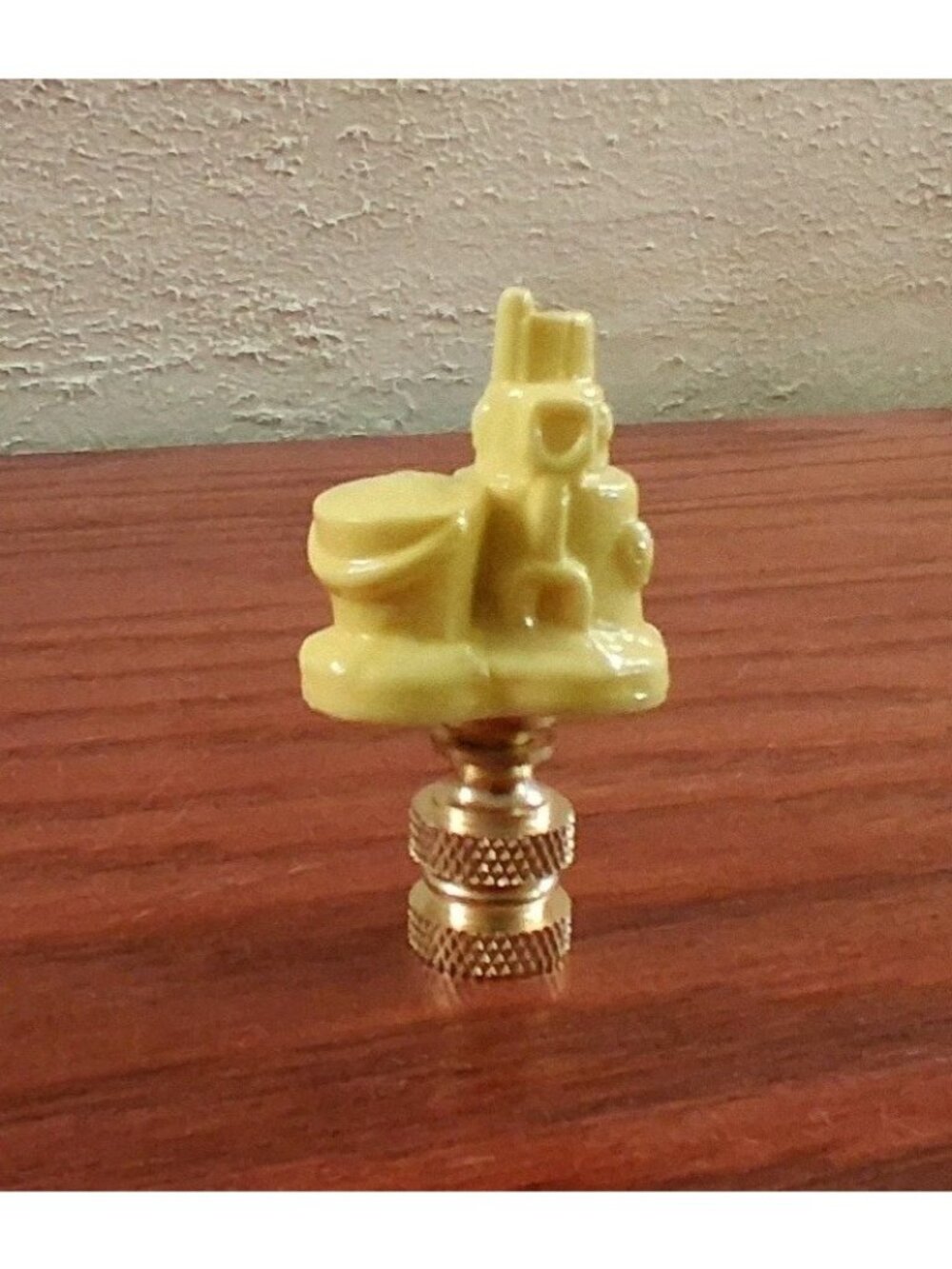 Sandcastle Lamp Finial Shade Topper Coastal Beach House Vintage Wade England